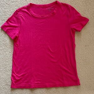 LOFT Fuchsia Short Sleeve Tee